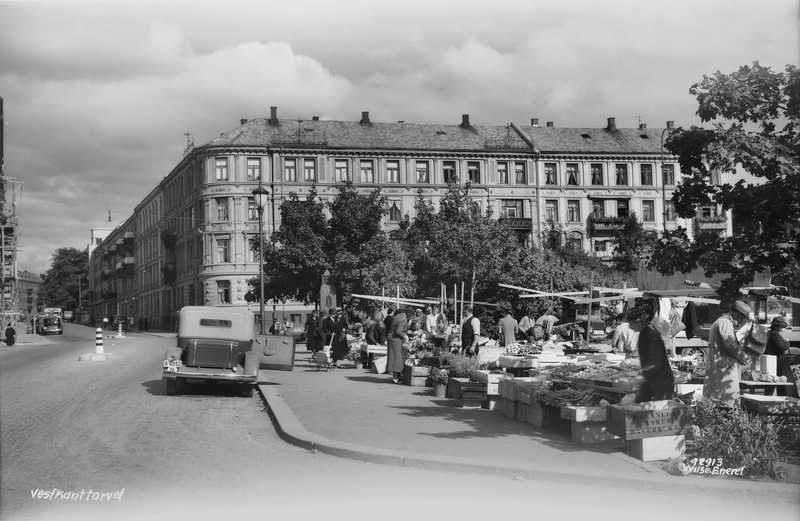 Vestkanttorget i 1935